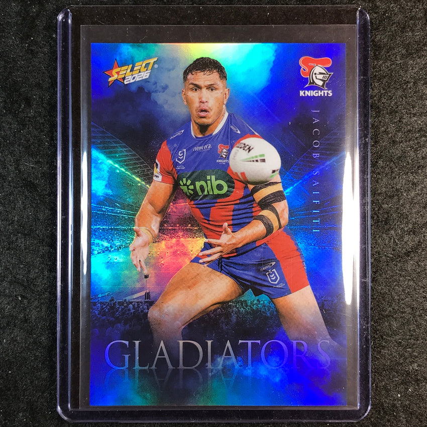 2026 Select NRL League Heroes JACOB SAIFITI Gladiators 281/599 #G79