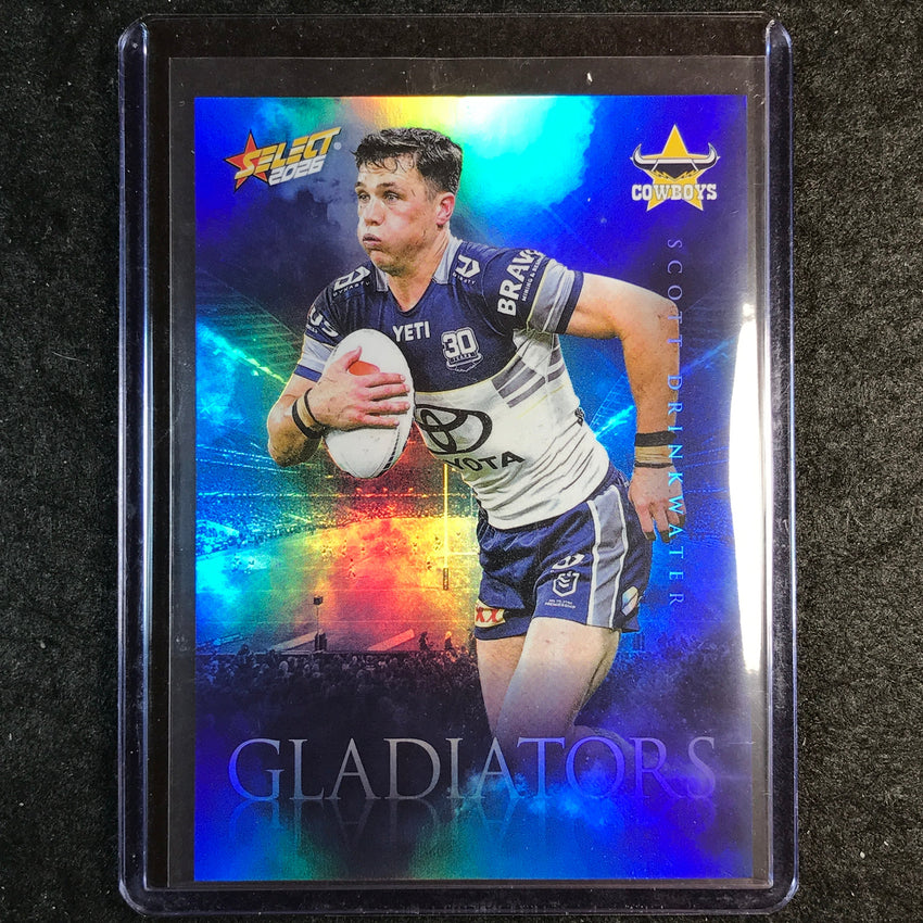2026 Select NRL League Heroes SCOTT DRINKWATER Gladiators 117/599 #G85