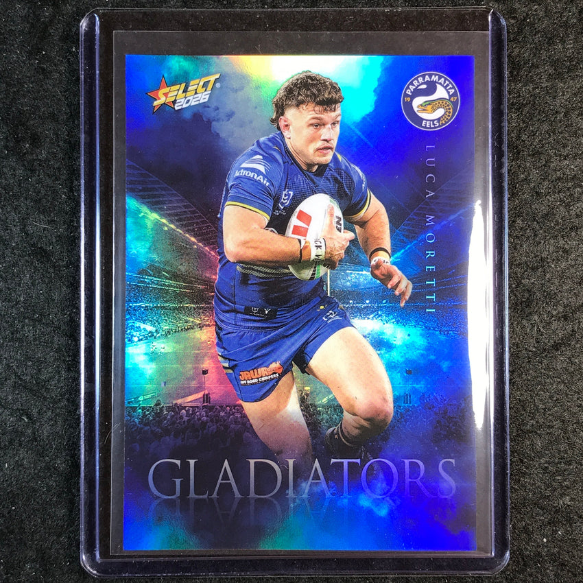 2026 Select NRL League Heroes LUCA MORETTI Gladiators 79/599 #G93