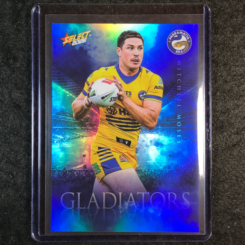 2026 Select NRL League Heroes MITCHELL MOSES Gladiators 421/599 #G94