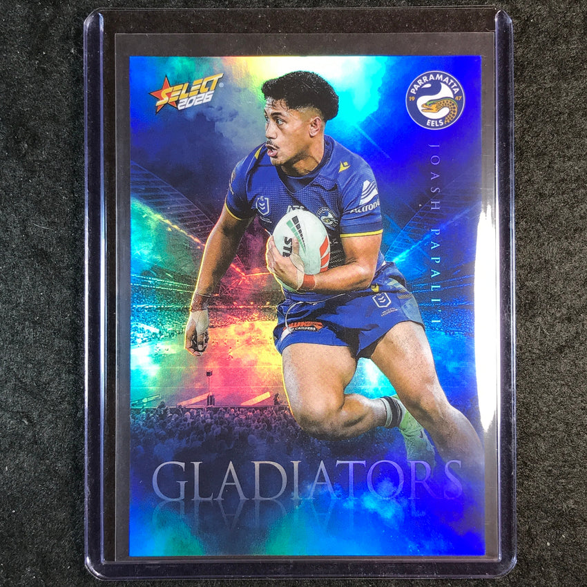2026 Select NRL League Heroes JOASH PAPALI'I Gladiators 147/599 #G95