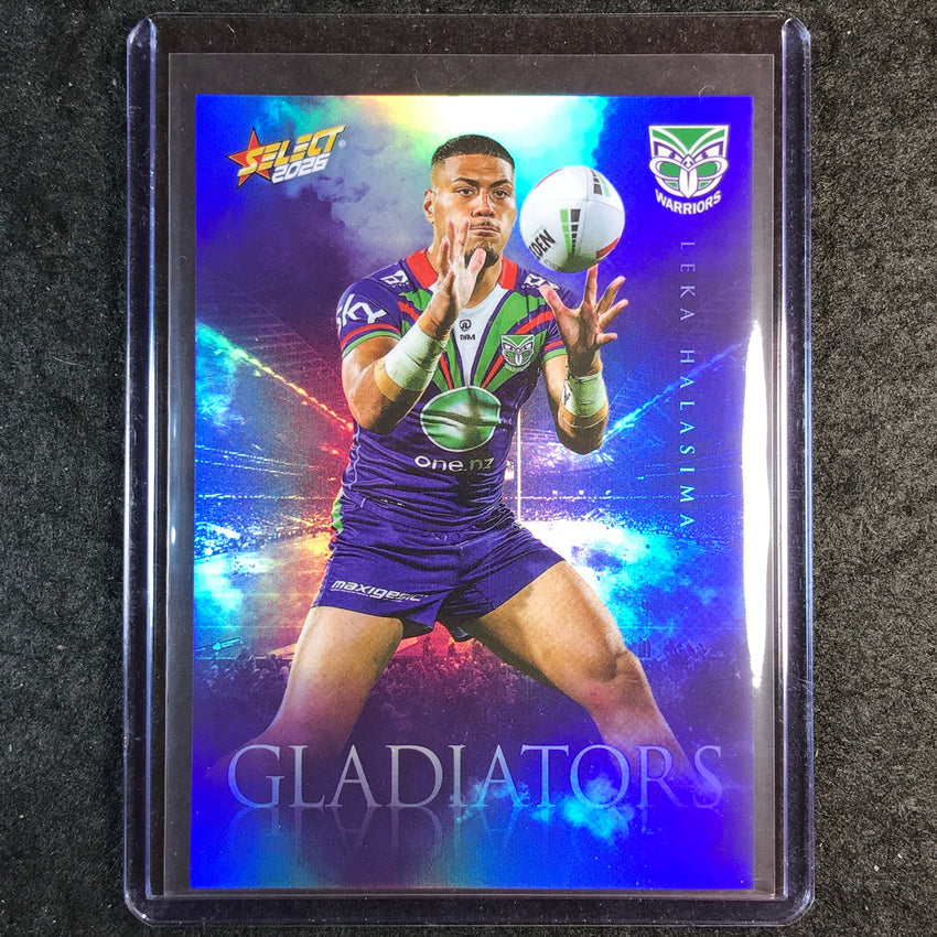 2026 Select NRL League Heroes LEKA HALASIMA Gladiators 547/599 #G140