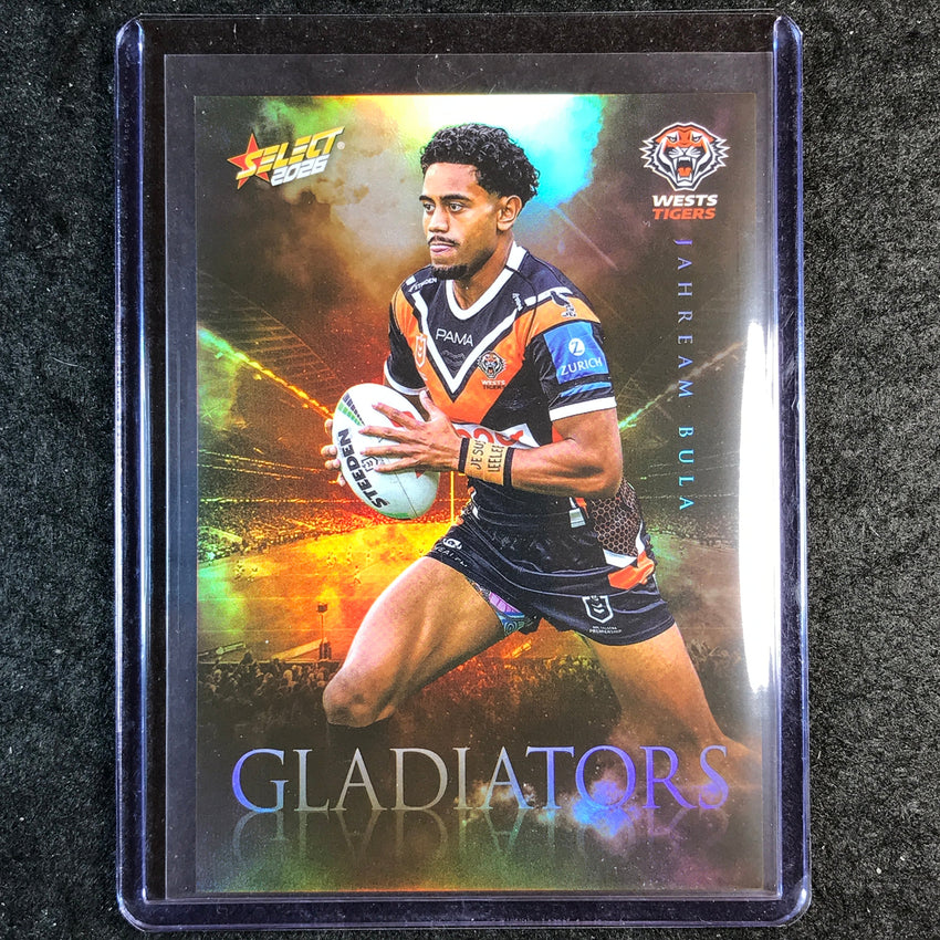 2026 Select NRL League Heroes JAHREAM BULA Gladiators 317/599 #G145