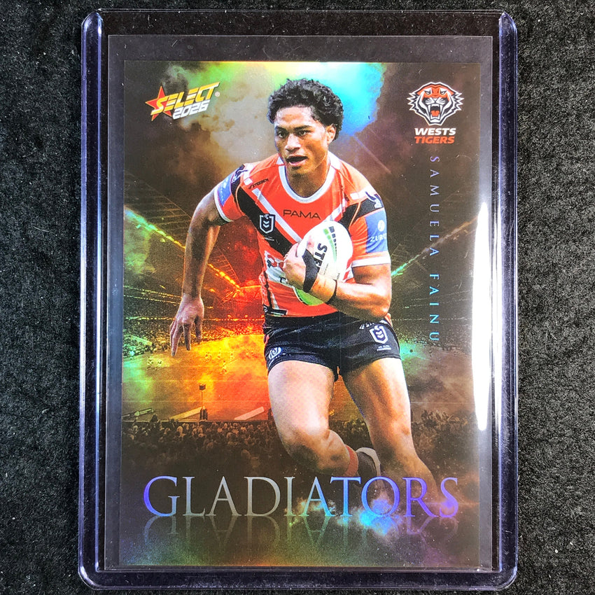 2026 Select NRL League Heroes SAMUEALA FAINA Gladiators 216/599 #G146