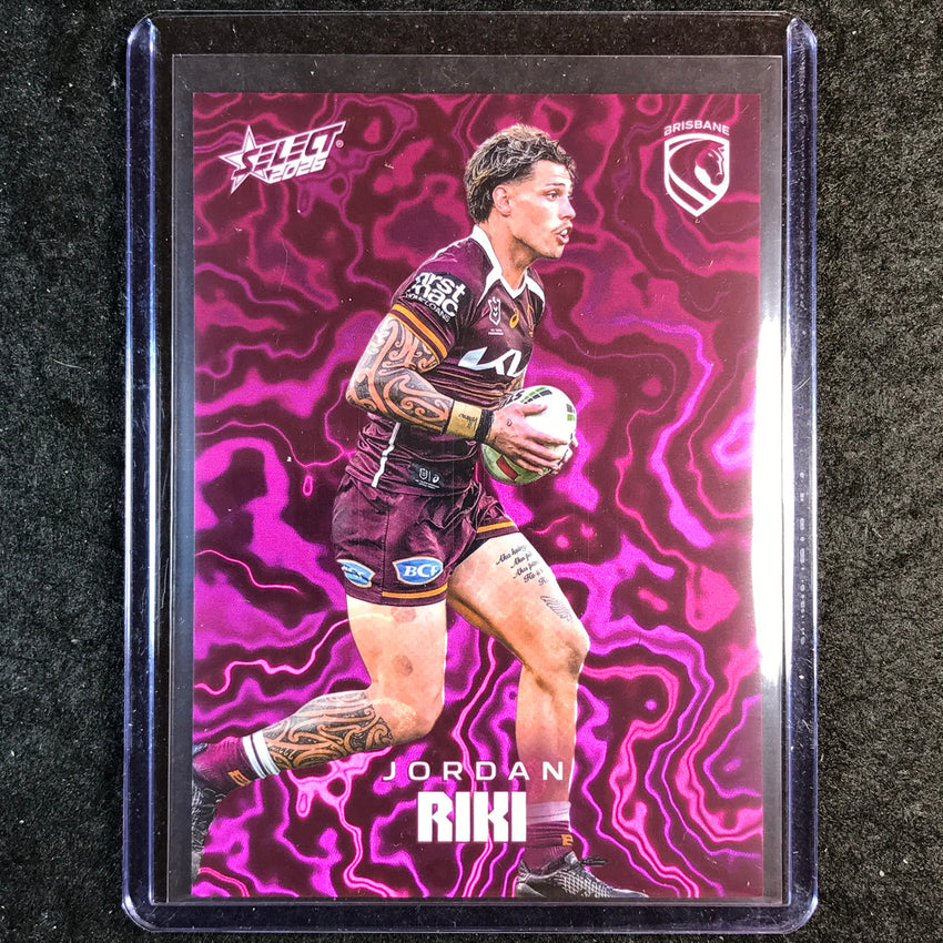 2026 Select NRL League Heroes JORDAN RIKI Mercury 154/450 #M7