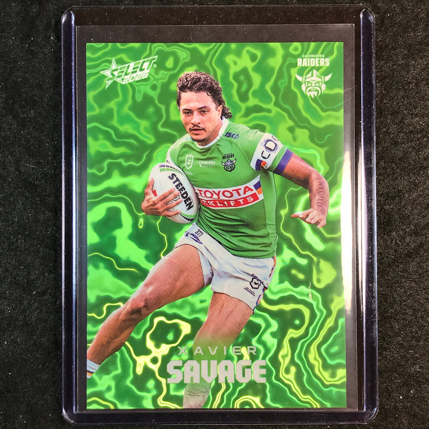 2026 Select NRL League Heroes XAVIER SAVAGE Mercury 323/450 #M16