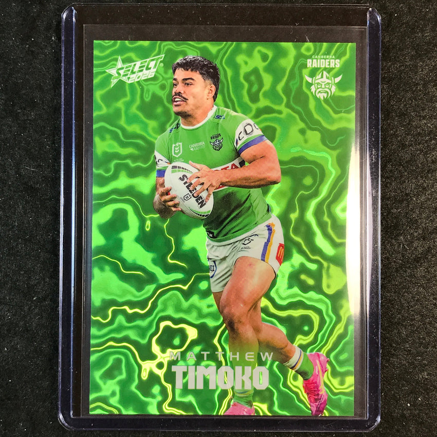 2026 Select NRL League Heroes MATTHEW TIMOKO Mercury 125/450 #M22
