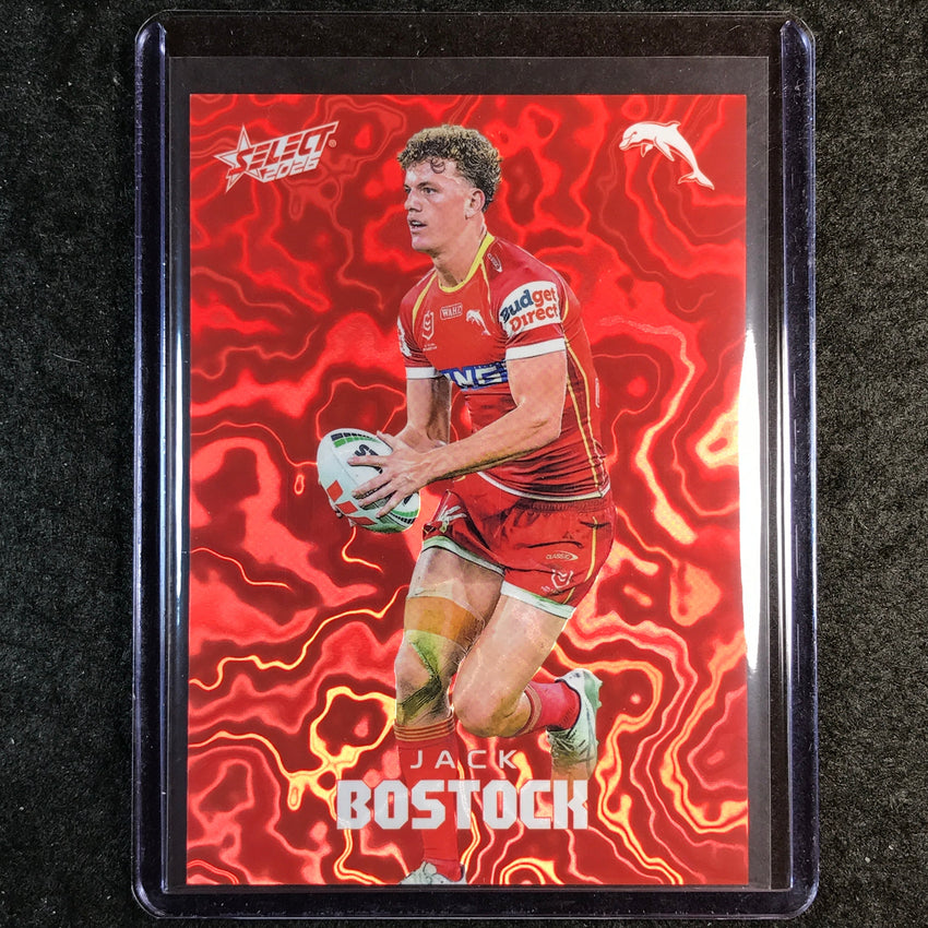 2026 Select NRL League Heroes JACK BOSTOCK Mercury 112/450 #M49