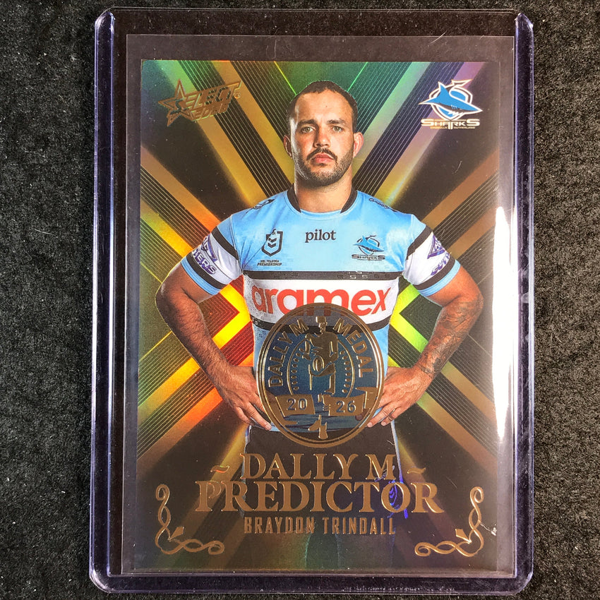 2026 Select NRL League Heroes BRAYDON TRINDALL Dally M Predictor 221/270