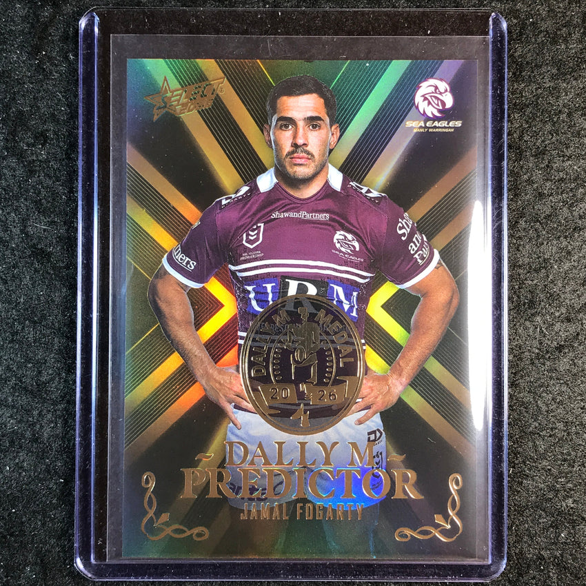 2026 Select NRL League Heroes JAMAL FOGARTY Dally M Predictor 45/270