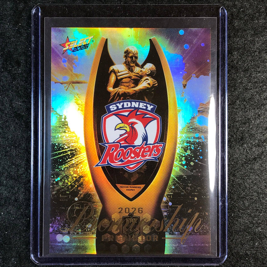 2026 Select NRL League Heroes SYDNEY ROOSTERS Premiership Predictor 210/230