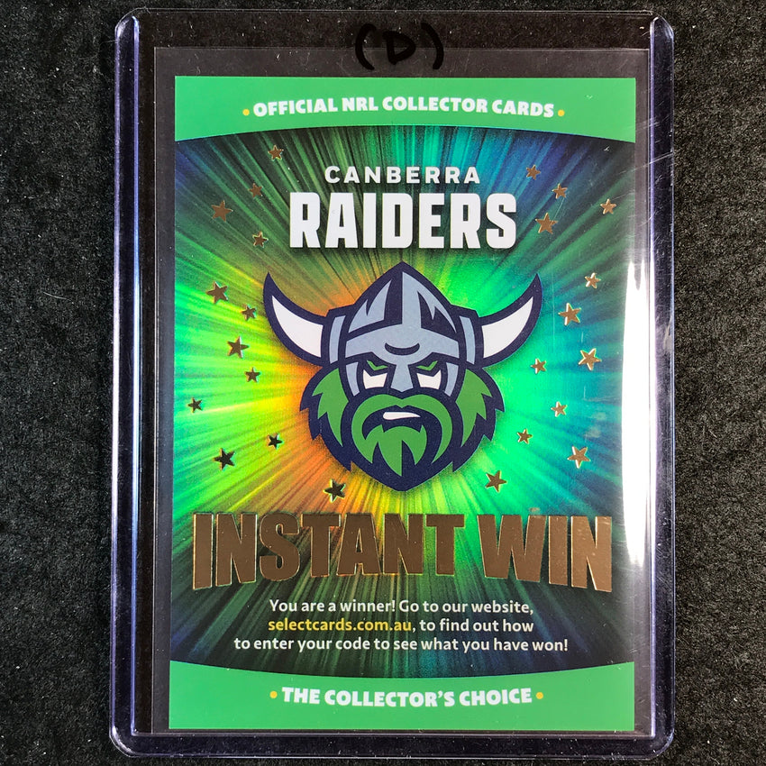 2026 Select NRL League Heroes CANBERRA RAIDERS Instant Win (D)