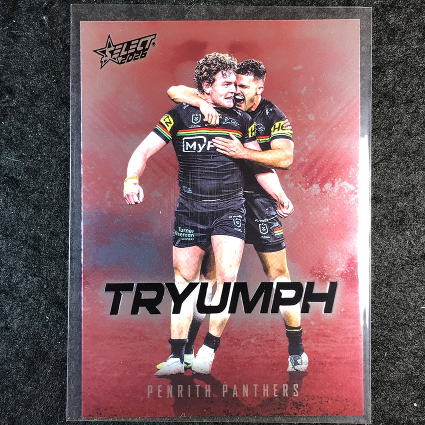 2026 Select NRL League Heroes PENRITH PANTHERS TEAM Tryumph Red #TR72
