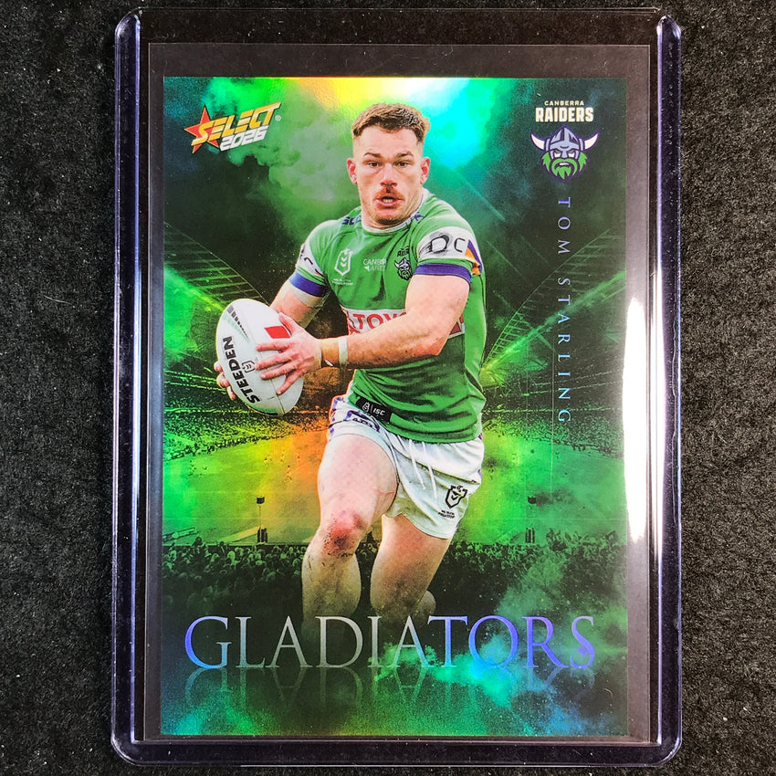 2026 Select NRL League Heroes TOM STARLING Gladiators 214/599 #G14