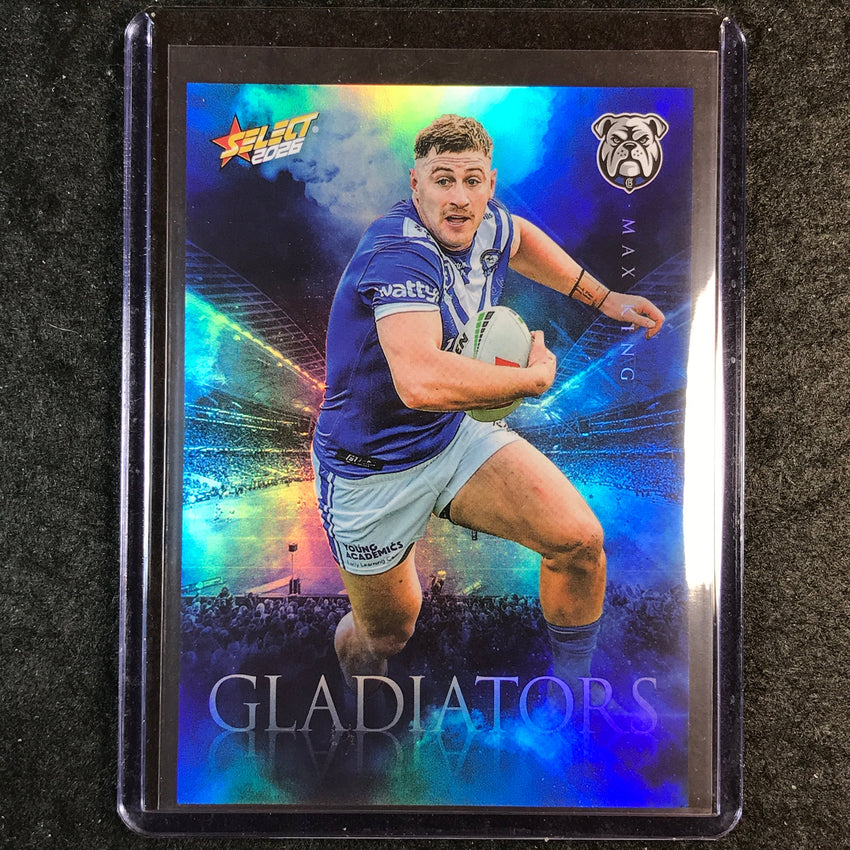 2026 Select NRL League Heroes MAX KING Gladiators 190/599 #G23