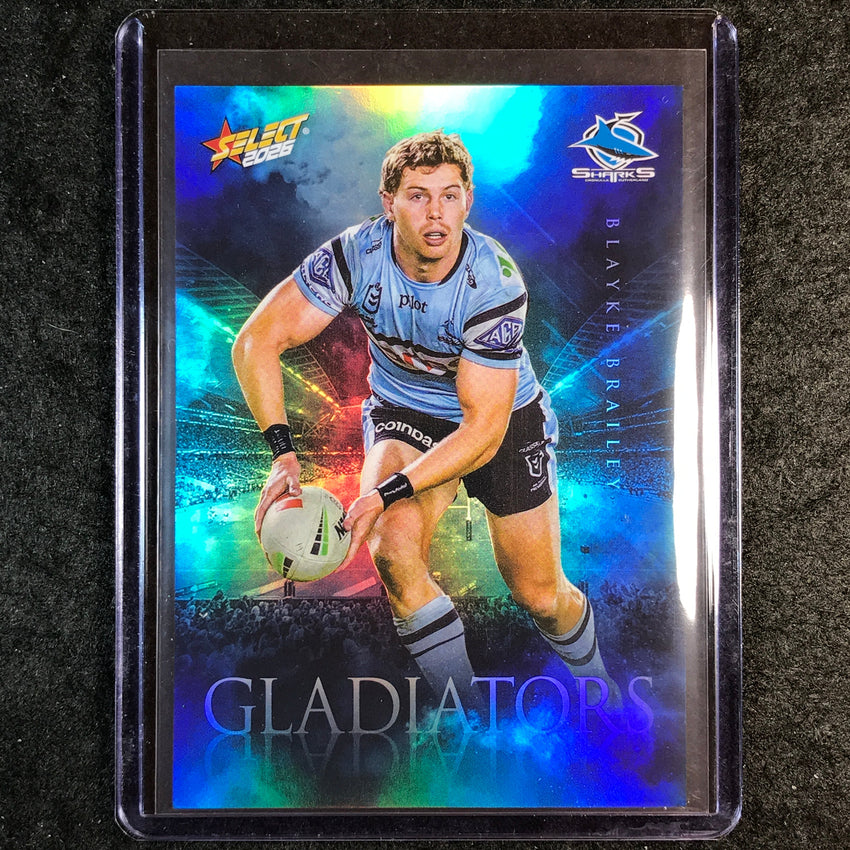 2026 Select NRL League Heroes BLAYKE BRAILEY Gladiators 91/599 #G28