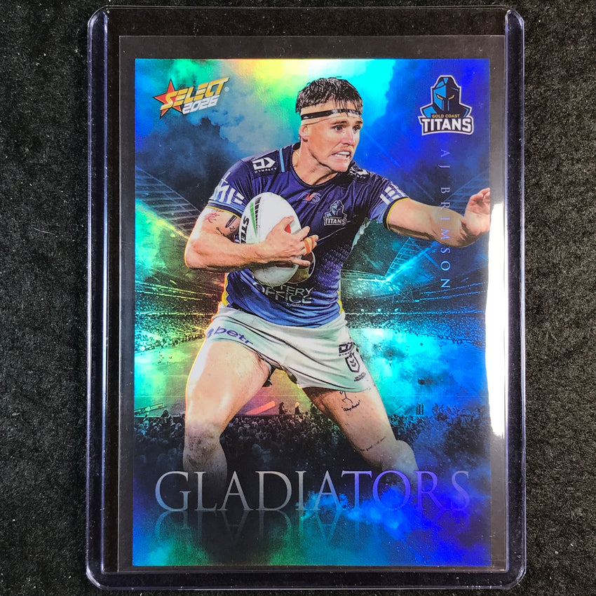 2026 Select NRL League Heroes AJ BRIMSON Gladiators 454/599 #G46