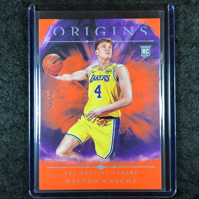 2024-25 Origins DALTON KNECHT Rookie Base Orange 15/75 #96