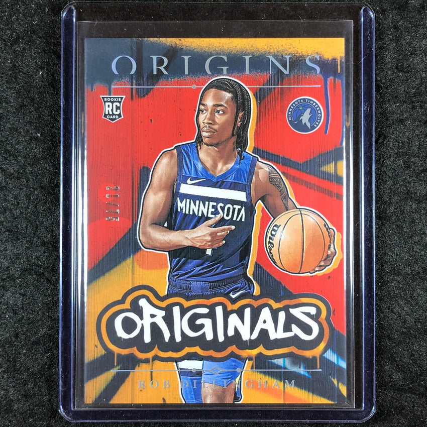 2024-25 Origins ROB DILLINGHAM Originals Rookie Orange 21/75 #16