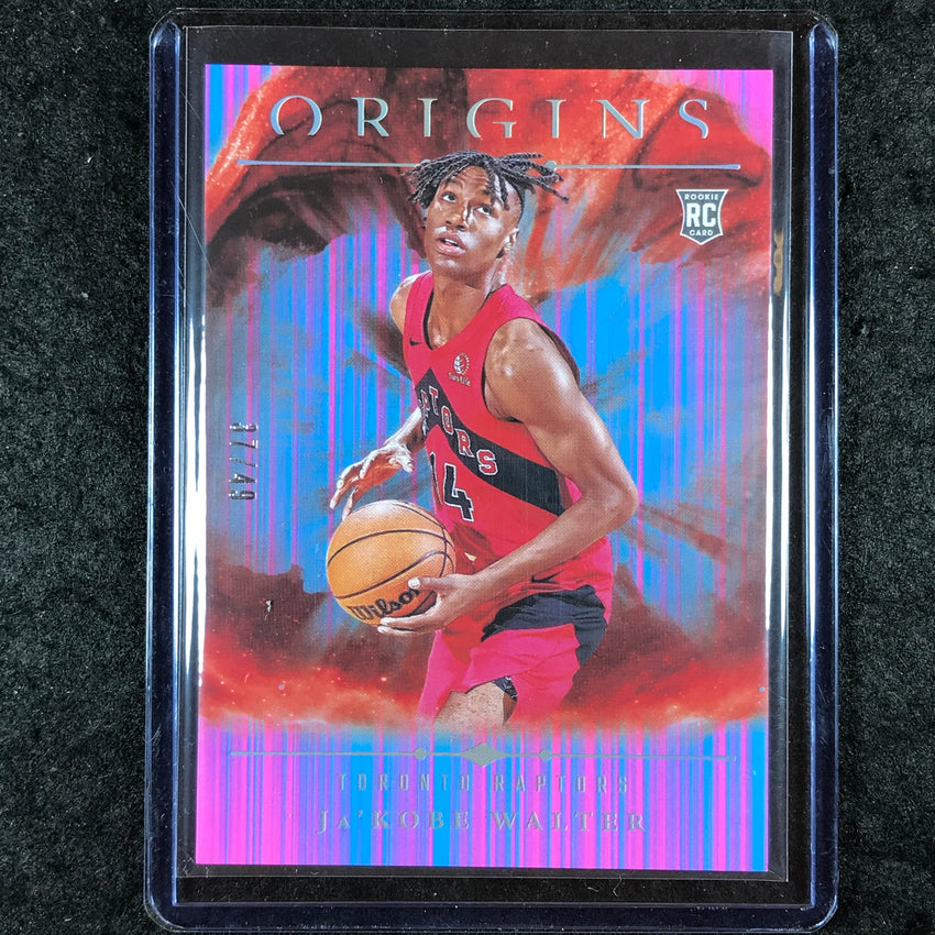 2024-25 Origins JA'KOBE WALTER Rookie Base Neon Stripes 37/49 #90