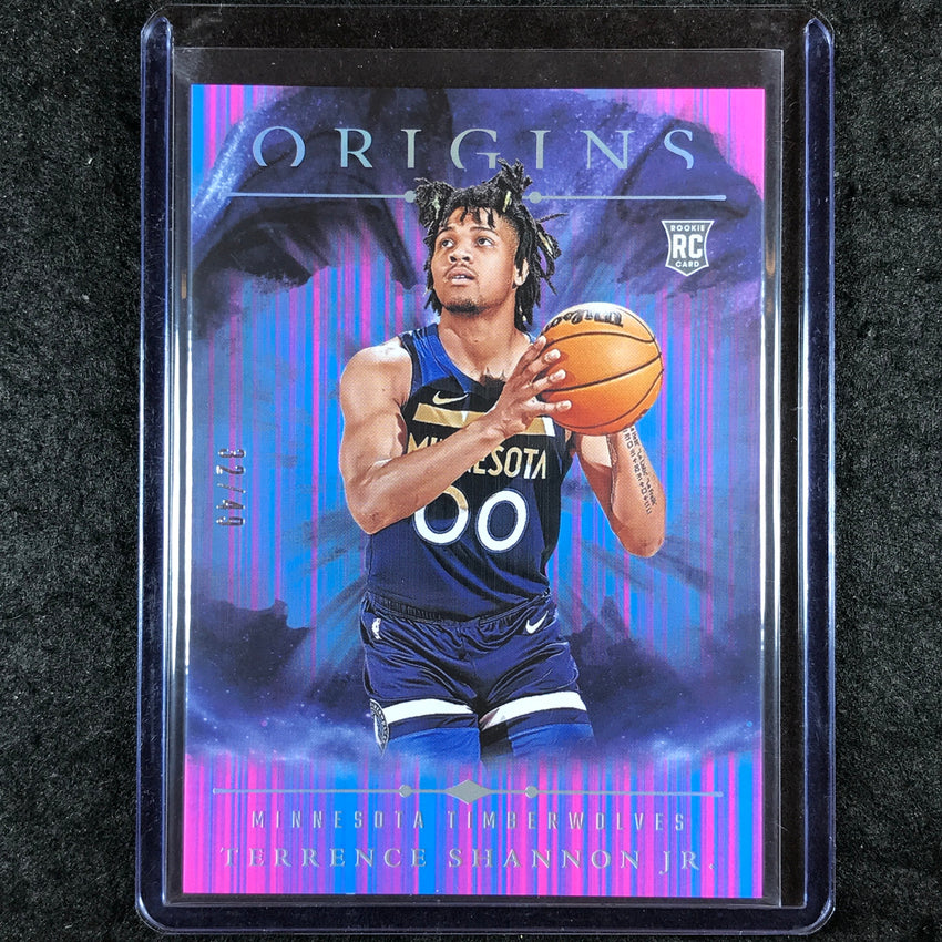 2024-25 Origins TERRENCE SHANNON JR. Rookie Base Neon Stripes 32/49 #92