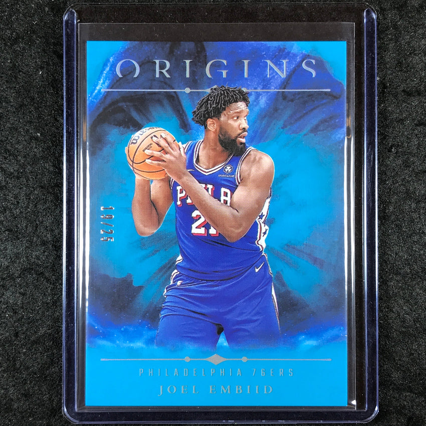 2024-25 Origins JOEL EMBIID Base Turquoise 19/25 #40