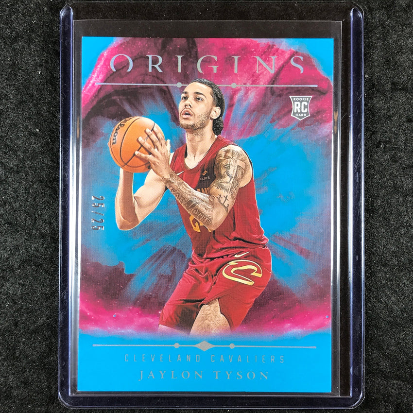 2024-25 Origins JAYLON TYSON Rookie Base Turquoise 25/25 #71