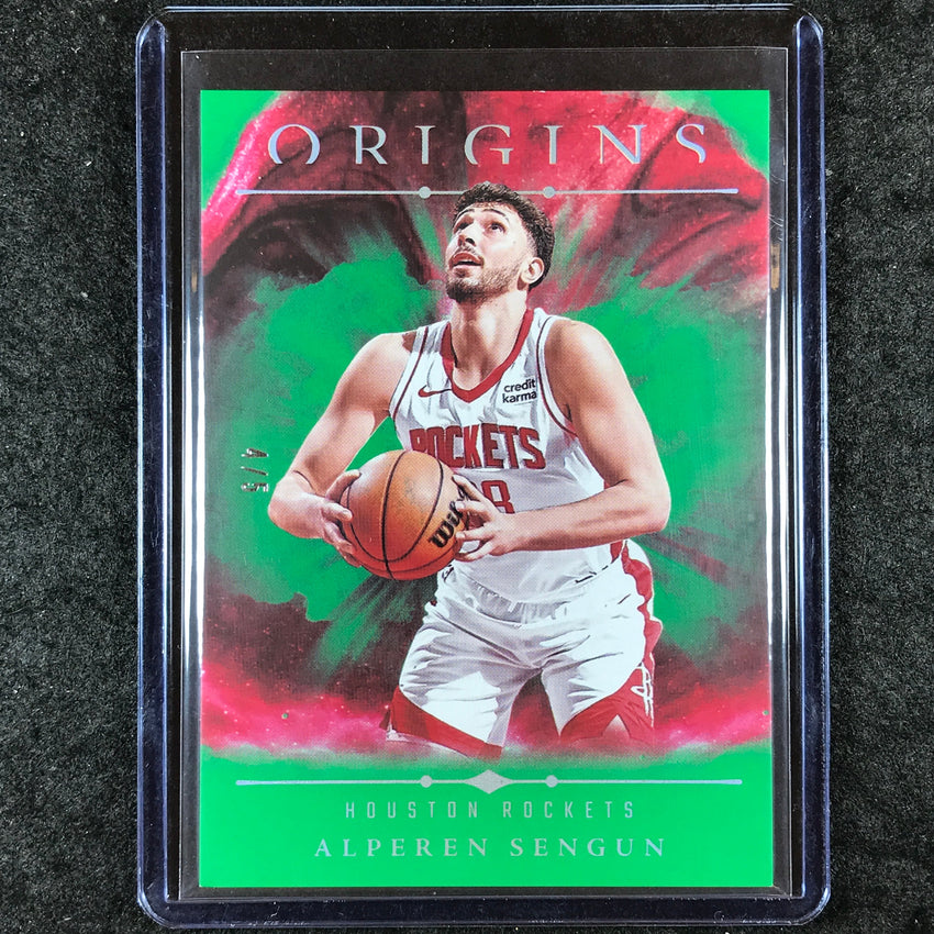 2024-25 Origins ALPEREN SENGUN Base Green 4/5 #19