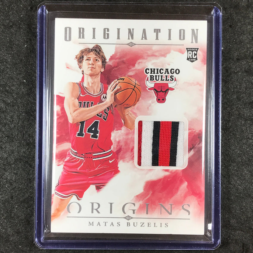 2024-25 Origins MATAS BUZELIS Origination Memorabilia Rookie Patch Relic #MBZ