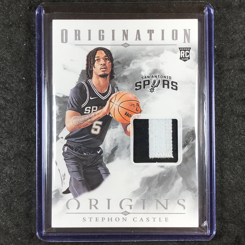 2024-25 Origins STEPHON CASTLE Origination Memorabilia Rookie Patch Relic #SCA
