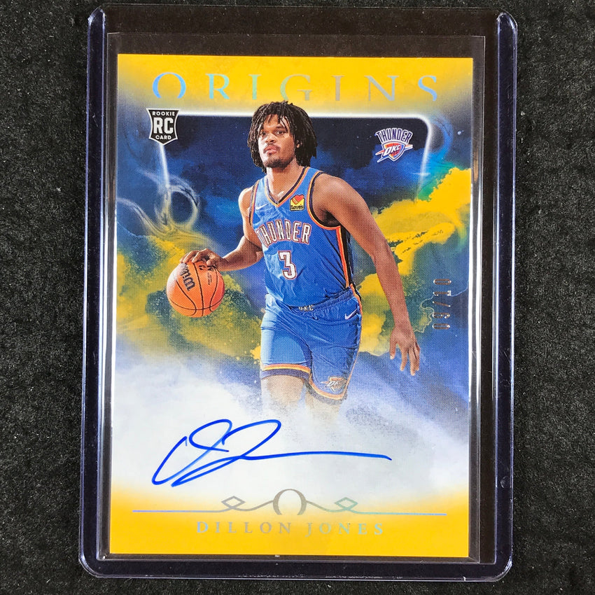 2024-25 Origins DILLON JONES Rookie Autographs Gold 9/10