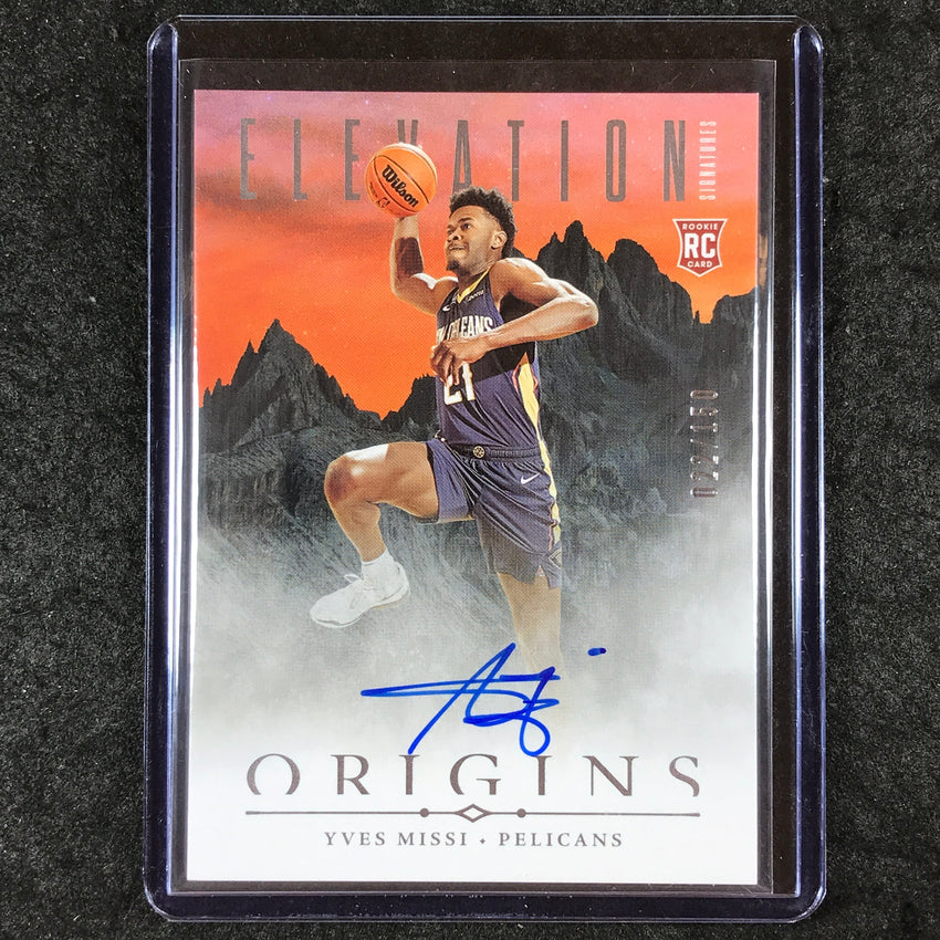 2024-25 Origins YVES MISSI Elevation Signatures Rookie Auto 22/150