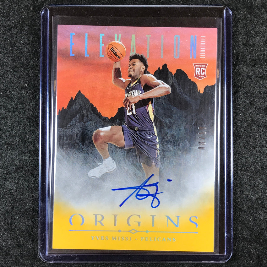2024-25 Origins YVES MISSI Elevation Signatures Rookie Auto Gold 8/10
