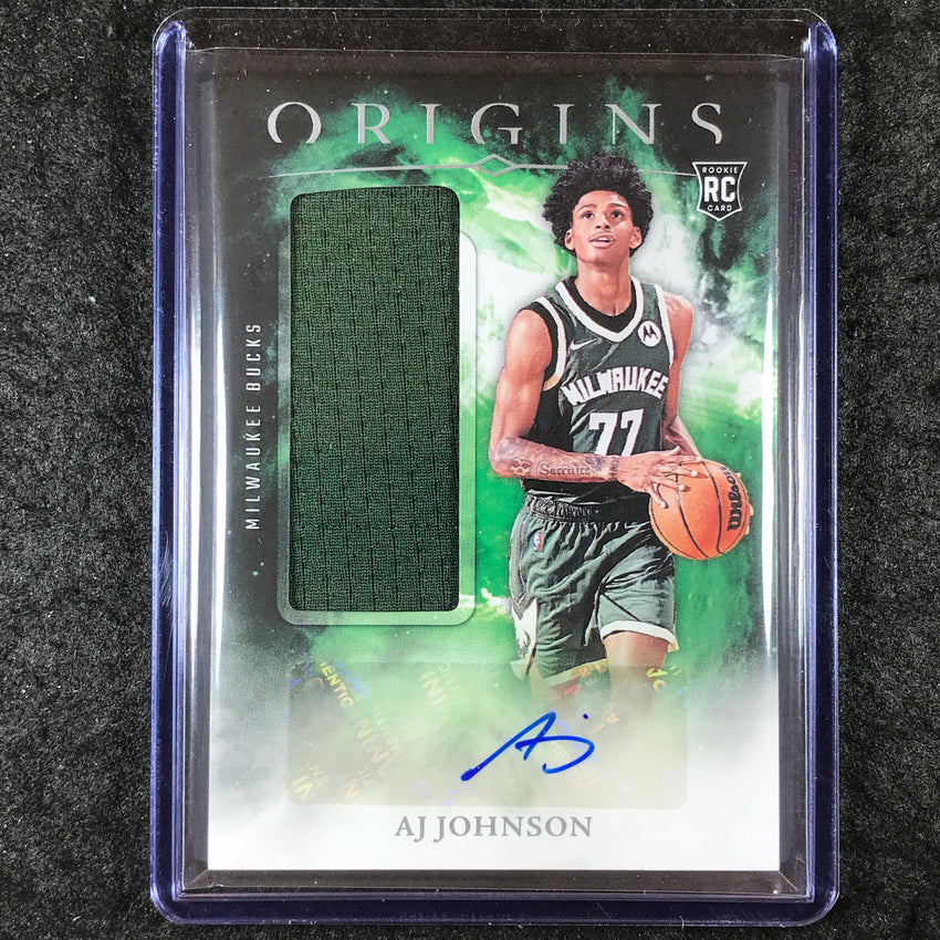 2024-25 Origins AJ JOHNSON Rookie Jersey Autographs Base #AJJ