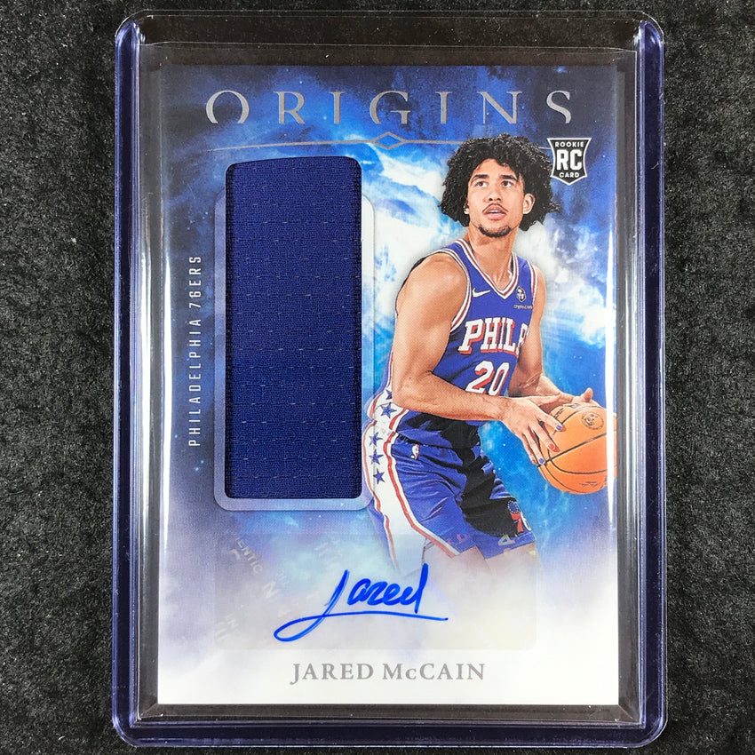 2024-25 Origins JARED MCCAIN Rookie Jersey Autographs Base #JMC