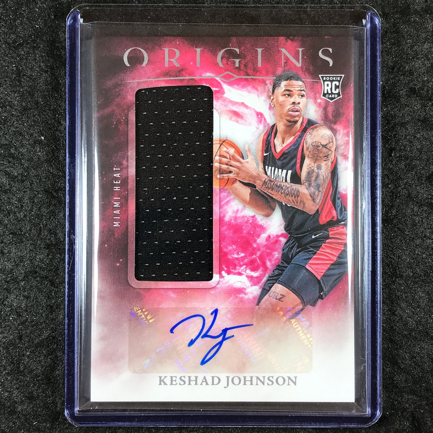 2024-25 Origins KESHAD JOHNSON Rookie Jersey Autographs Base #KJH