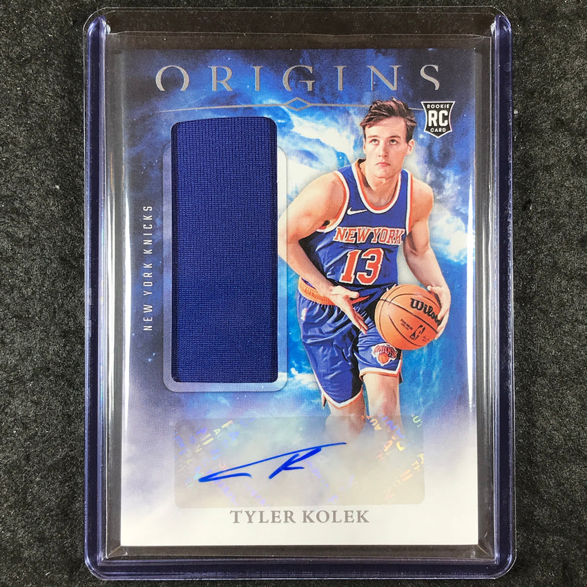 2024-25 Origins TYLER KOLEK Rookie Jersey Autographs Base #TKK