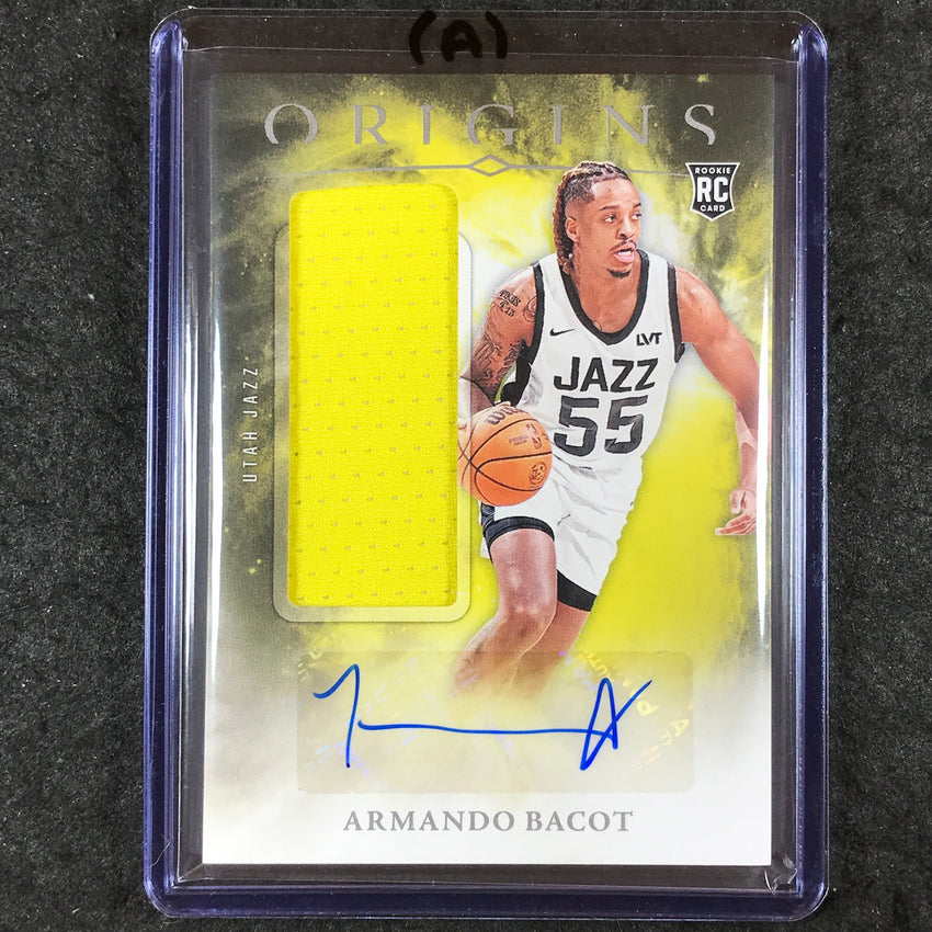 2024-25 Origins ARMANDO BACOT Rookie Jersey Autographs Base #ABJ (A)