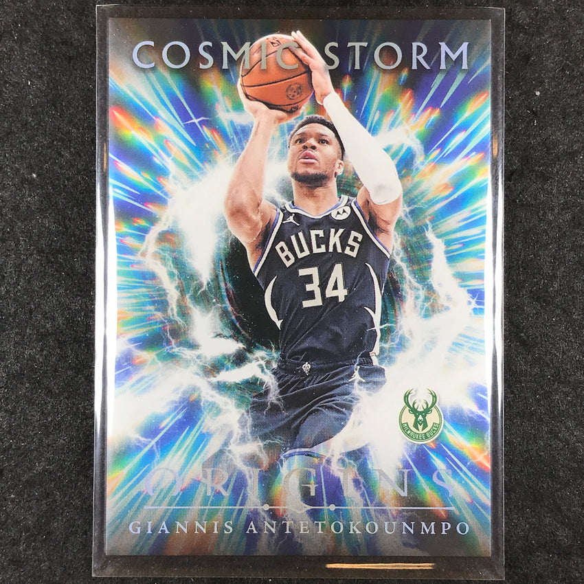 2024-25 Origins GIANNIS ANTETOKOUNMPO Cosmic Storm Base #4