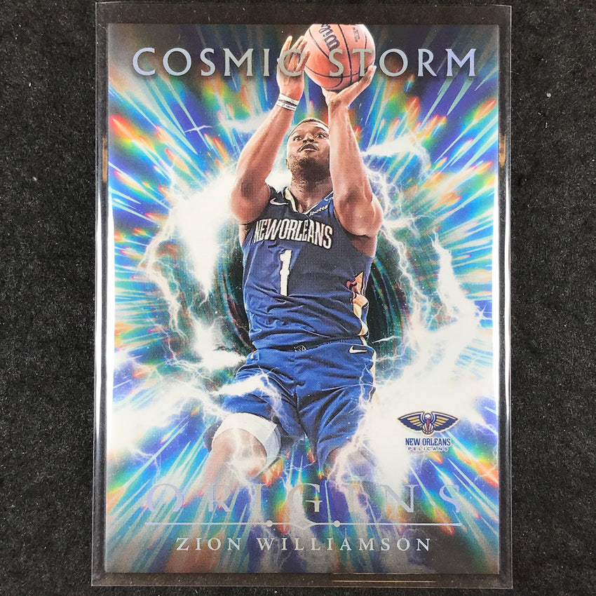 2024-25 Origins ZION WILLIAMSON Cosmic Storm Base #8