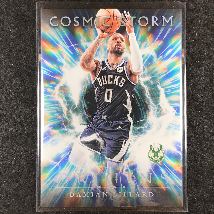 2024-25 Origins DAMIAN LILLARD Cosmic Storm Base #16