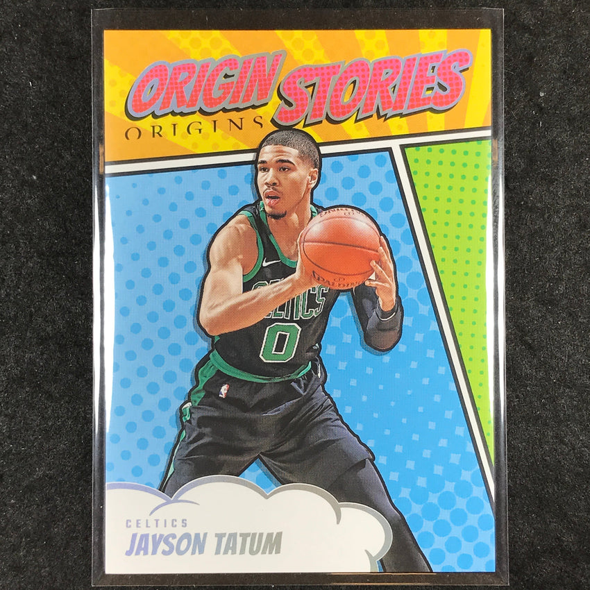 2024-25 Origins JAYSON TATUM Origin Stories Base #19