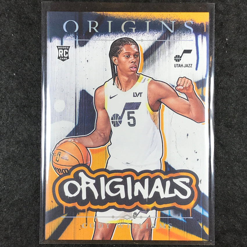 2024-25 Origins CODY WILLIAMS Originals Rookie Base #25
