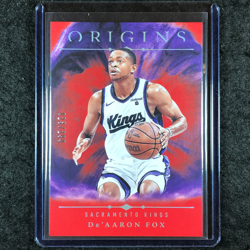 2024-25 Origins DE'AARON FOX Base Red 23/299 #16