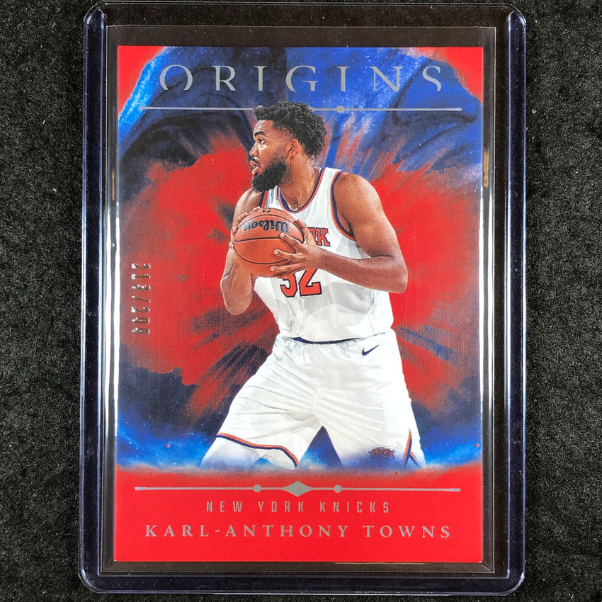 2024-25 Origins KARL-ANTHONY TOWNS Base Red 213/299 #43