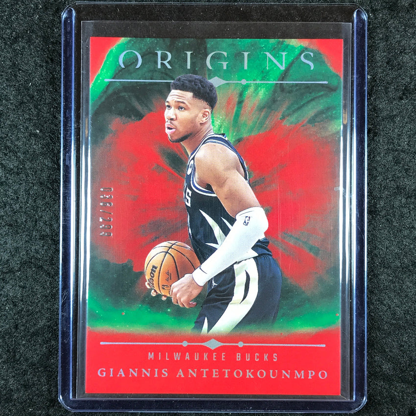 2024-25 Origins GIANNIS ANTETOKOUNMPO Base Red 36/299 #47