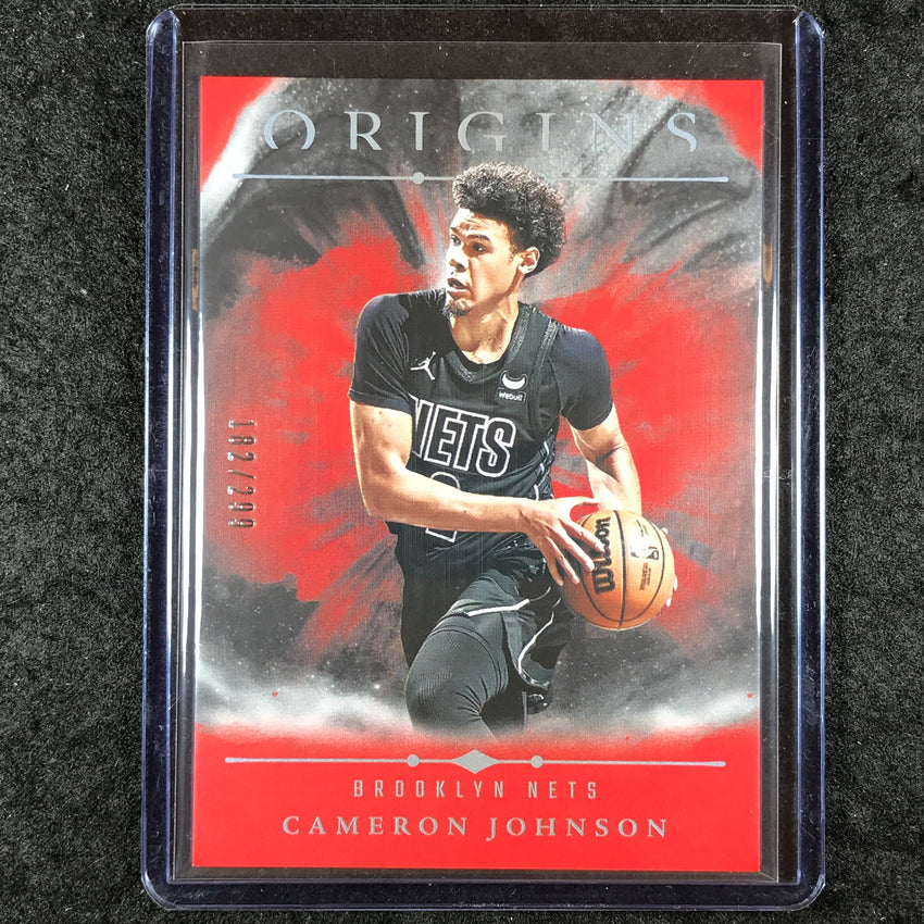 2024-25 Origins CAMERON JOHNSON Base Red 182/299 #61