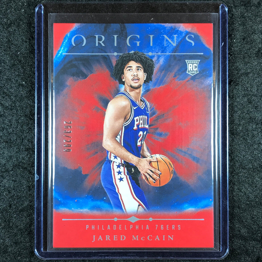2024-25 Origins JARED MCCAIN Rookie Base Red 263/299 #78