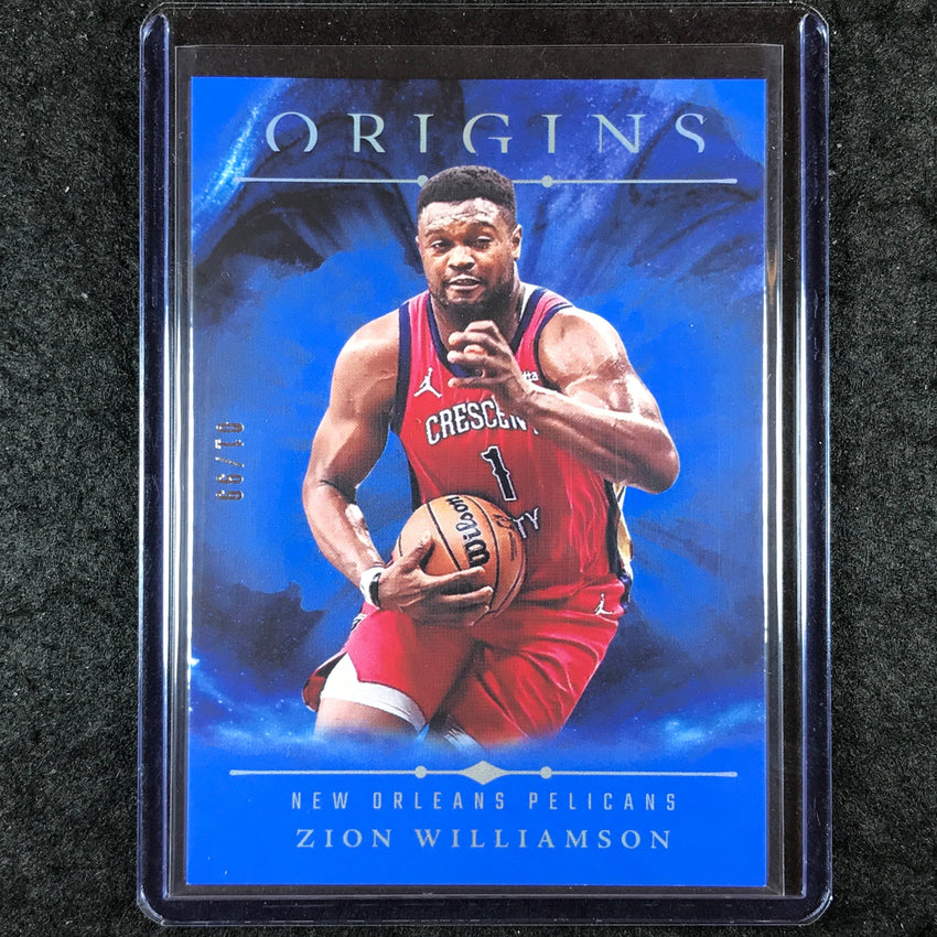 2024-25 Origins ZION WILLIAMSON Base Blue 1/99 #15