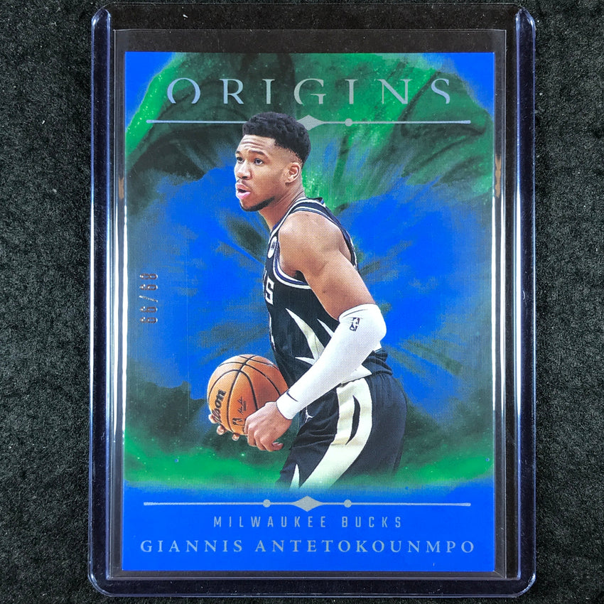 2024-25 Origins GIANNIS ANTETOKOUNMPO Base Blue 89/99 #47